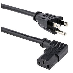 StarTech 6FT Power Cord NEMA 5-15P TO Angled C13 - PXT101L