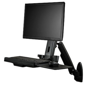 StarTech Ergonomic Wall-mount Workstation - UP TO - WALLSTS1