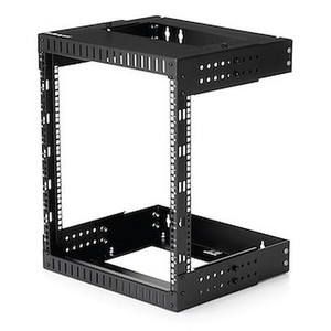 StarTech 2-POST 12U Open Frame Network Rack With - RK12WALLOA
