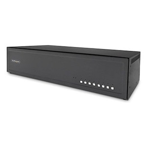 StarTech Secure 8-PORT Dual-monitor KVM Switch DVI - CK4-D208C