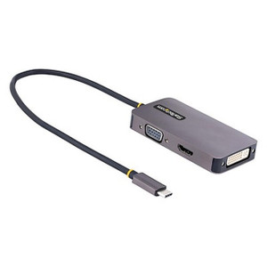Startech USB C To HDMI Dvi VGA Adapter - 118-Usbc-HDMI-Vgadvi