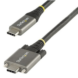 StarTech 50CM Side Screw Locking USB C Cable - USB31CCSLKV50CM