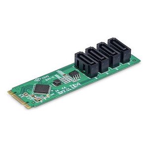 StarTech 4-PORT M.2 TO SATA Adapter Card - 4P-SATA-M2-ADAPTER