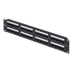 StarTech 48-PORT 2U CAT6 UTP Patch Panel Supports - CPANEL48