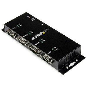 StarTech ADD 4 DIN Rail-mountable RS232 Serial - ICUSB2324I