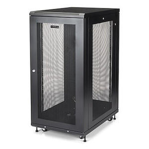 StarTech 4-POST 24U Server Rack W/ Adjustable - RK2433BKM
