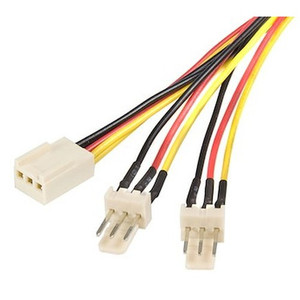 Startech Comp TX3SPLIT12 - 12IN TX3 FAN Power Splitter Cable