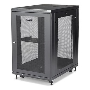 StarTech 4-POST 18U Server Rack W/ Adjustable - RK1833BKM