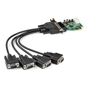 StarTech 4 Port PCI Express RS232 Serial Controller - PEX4S953LP
