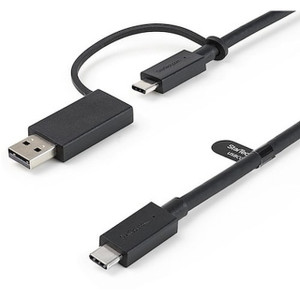StarTech 3.3FT USB C Cable With USB A Adapter Dongle - USBCCADP