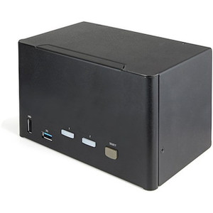 StarTech 2-PT Quad Monitor Displayport KVM Switch - SV231QDPU34K