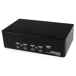 StarTech 4 Port Dual DVI USB KVM Switch - SV431DD2DUA