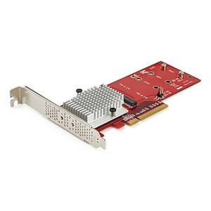 StarTech Dual M.2 PCIE SSD Adapter TO Install 2 PCI - PEX8M2E2