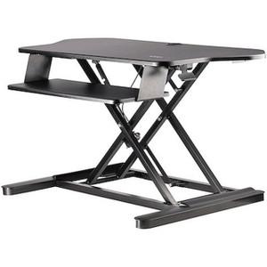 StarTech Corner SIT Stand Desk Converter With - ARMSTSCORNR
