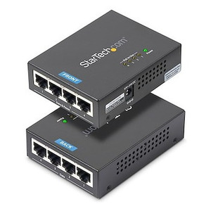 StarTech Deliver Power AND Data TO Four Poe-powered - POEINJ4G