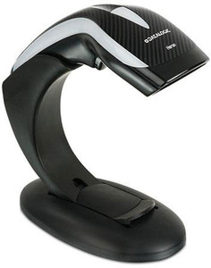 Datalogic HD3130-BK 1D Linear Imager Handheld Barcode Scanner black device front view