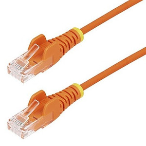 StarTech 4FT Orange Slim CAT6 Ethernet Cable - N6PAT4ORS