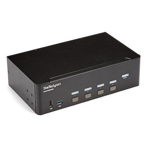 StarTech This 4 Port 4K HDMI KVM With Dual Monitor - SV431DHD4KU