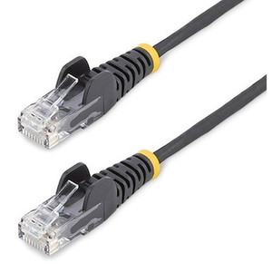 StarTech Slim UTP CAT6 Cable Supports 1GBPS AND 100W - N6PAT3BKS
