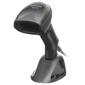 Datalogic GD4520-BK-B-USB 2D barcode scanner trigger and grip detail view