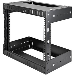 StarTech 2-POST 8U Open Frame Network Rack With - RK812WALLOA