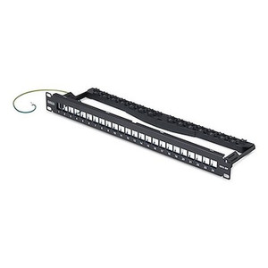 StarTech 24-PORT 1U Blank Keystone Patch Panel - C6PANELSTP241U