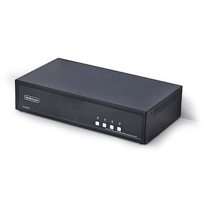 StarTech Secure 4-PORT Dual-monitor KVM Switch HDMI - CK4-HP204C
