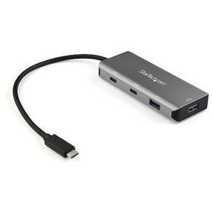 StarTech Portable 4 Port USB C HUB - USB - HB31C2A2CB
