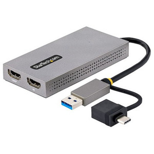 StarTech USB TO Dual HDMI Display Adapter Adds - 107B-USB-HDMI
