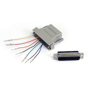StarTech DB25 TO RJ45 Modular Adapter - M/f - GC258MF - Convert