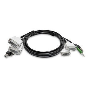 StarTech 10FT (3M) Dual-dvi KVM Cable USB 2.0 - SK2DVMMKVM10-TAA