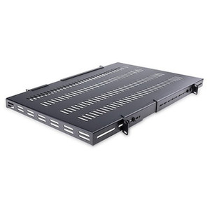 StarTech 1U Adjustable Mounting Depth Vented Rack - ADJSHELFHDV