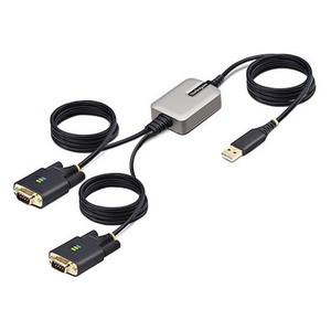 Startech 13FT (4M) 2-Port USB To Serial - 2P6FFC-USB-Serial