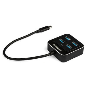 StarTech 4-PORT Usb-c HUB - Usb-c Host Laptop TO 4X - HB31C4AB