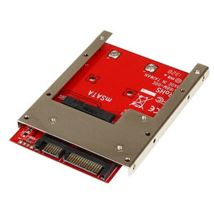 StarTech Convert AN Msata SSD Into A 7MM High - SAT32MSAT257