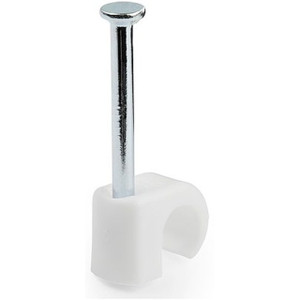 StarTech 100 Cable Clips With Nail - FOR Cables From - CBMNMCC2