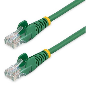 StarTech 6 FT Green CAT5E Snagless Patch Cable - 45PATCH6GN