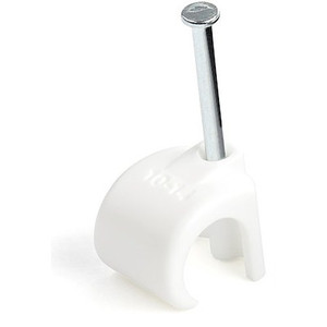 StarTech 101 Cable Clips With Nail - FOR Cables - CBMNMCC4