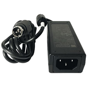 Datalogic 90ACC0196 power supply unit detail showing output specifications