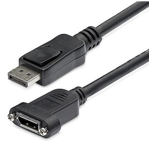 StarTech 3FT Panel Mount Displayport Cable (male TO - DPPNLFM3