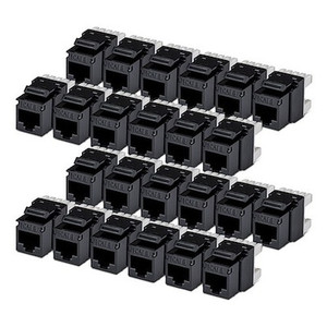 Startech 24-Pack Of CAT6/CAT5E RJ45 Utp - C6KEY110180BK24PK