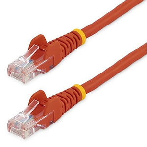 StarTech 25FT RED CAT5E Cable Snagless Ethernet - 45PATCH25RD
