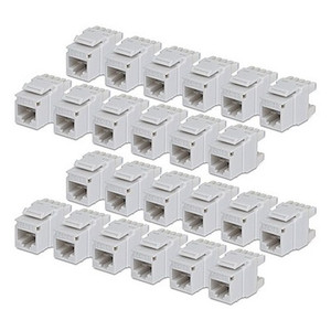 Startech 24-Pack Of CAT6/CAT5E RJ45 Utp - C6KEY110180WH24PK