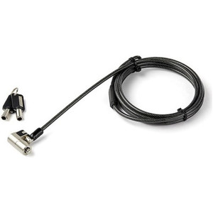StarTech 6.6FT Universal 3-IN-1 Keyed Laptop Cable - LTULOCKKEY