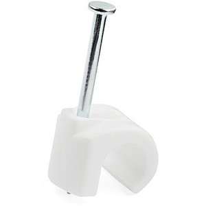 StarTech 100 Cable Clips With Nail - FOR Cables - CBMNMCC3