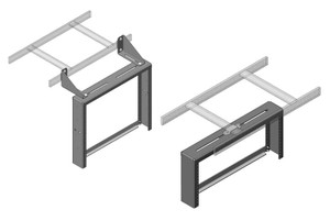 Chatsworth Cable Runway Patch Panel Rack With Side - 13395-E04