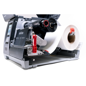 PM65A10000000200 Honeywell label printer paper roll and media loading mechanism