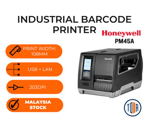 Honeywell PM45A11000030201 Industrial Label Printer