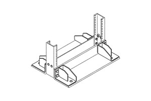 Chatsworth Rack Seismic Gusset KIT; Gray - 11592-101