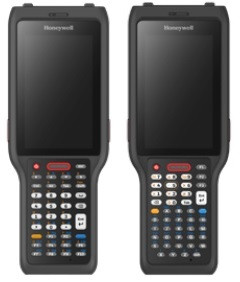 Honeywell CK62-X00-57S1ACG rugged mobile computer side angle display